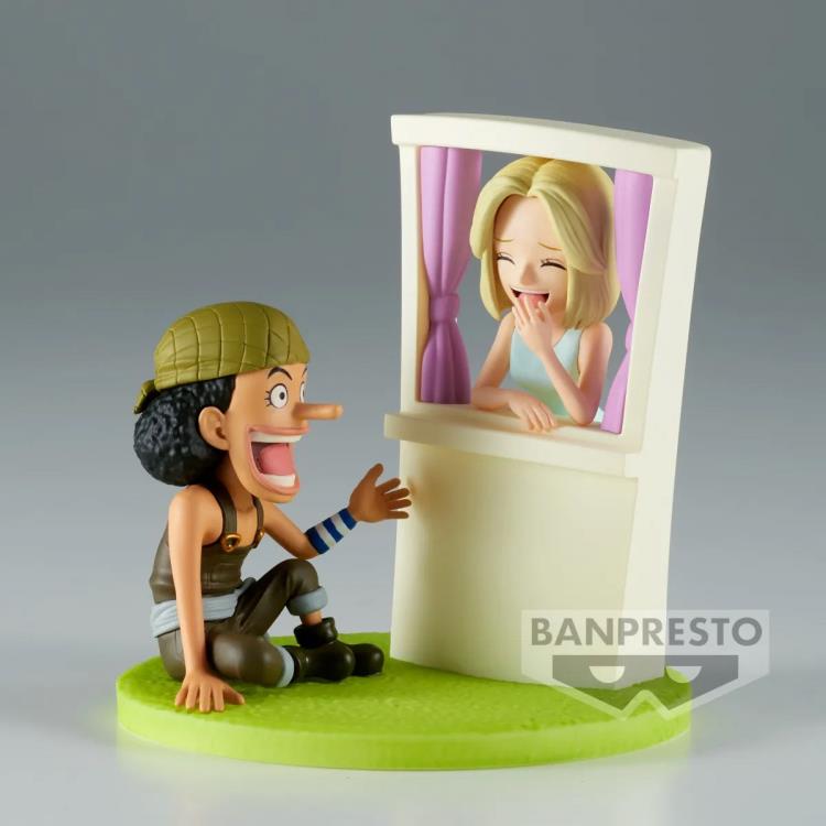 Banpresto One Piece World Collectible Figure Log Stories Usopp & Kaya