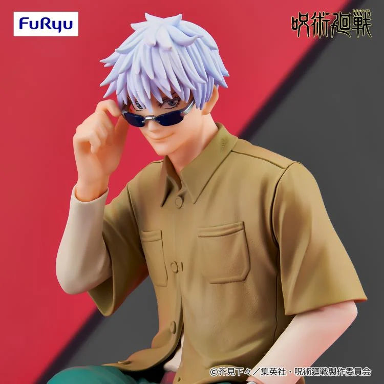 FuRyu Jujutsu Kaisen Satoru Gojo (Ending Costume Ver.) Noodle Stopper Figure