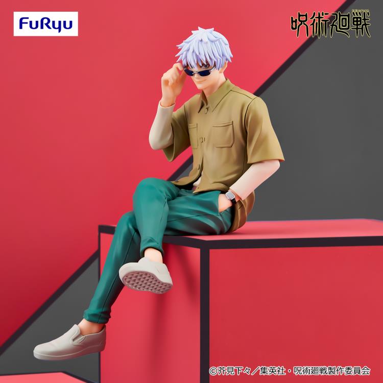 FuRyu Jujutsu Kaisen Satoru Gojo (Ending Costume Ver.) Noodle Stopper Figure
