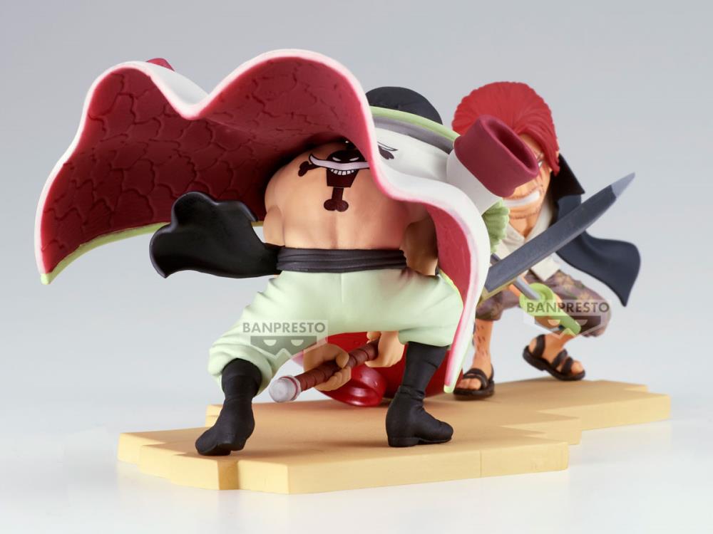 Banpresto One Piece World Collectable Figure Log Stories Edward Newgate vs. Shanks