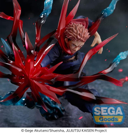 Sega Jujutsu Kaisen Luminasta Yuji Itadori (Black Flash) Figure