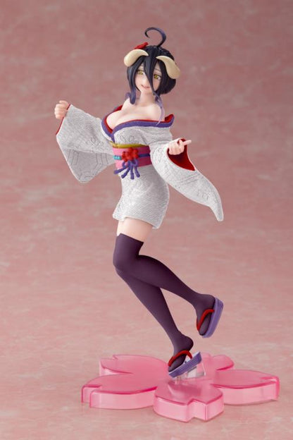 Taito Overlord Albedo (Sakura Kimono Ver.) Coreful Figure (Renewal Edition)