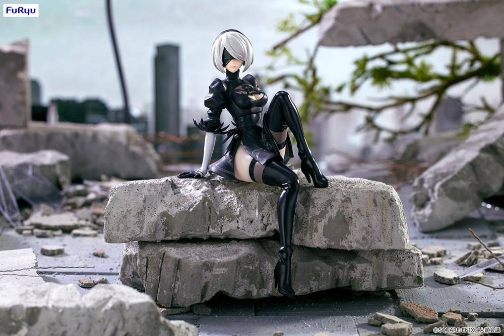 FuRyu NieR: Automata Ver1.1a 2B (YoRHa No.2 Type B) Noodle Stopper Figure