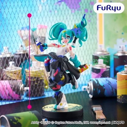 FuRyu Vocaloid Muchute Hatsune Miku (Paint Girl Another Color Ver.) Figure