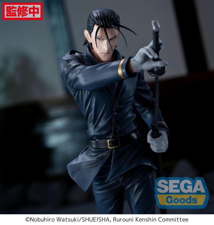 Sega Rurouni Kenshin: Meiji Swordsman Romantic Story Luminasta Hajime Saito Figure