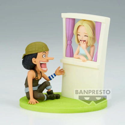 Banpresto One Piece World Collectible Figure Log Stories Usopp & Kaya
