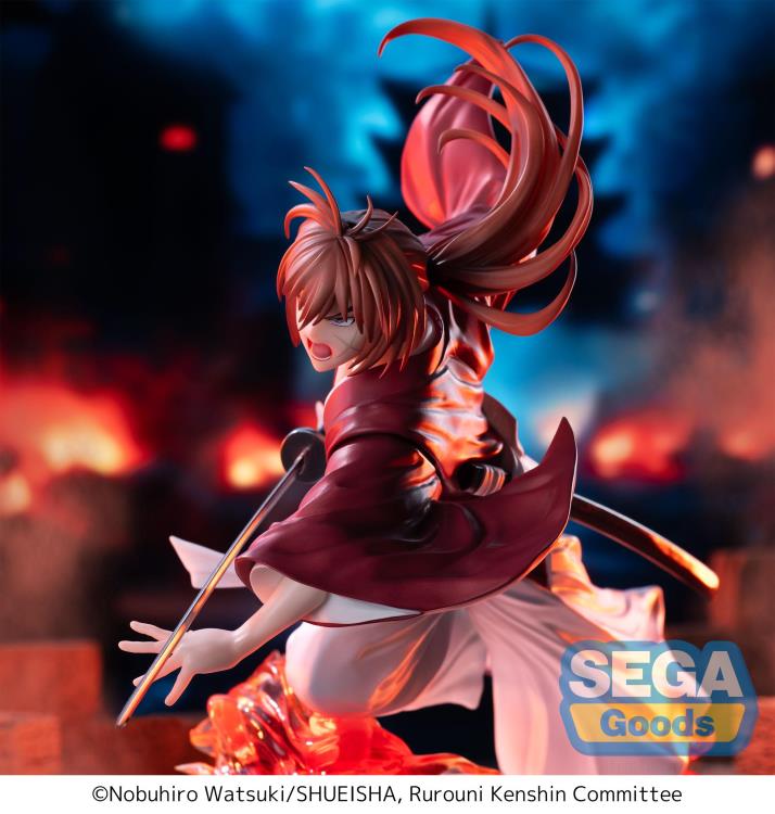 Sega Rurouni Kenshin: Meiji Swordsman Romantic Story Luminasta Kenshin Himura Figure