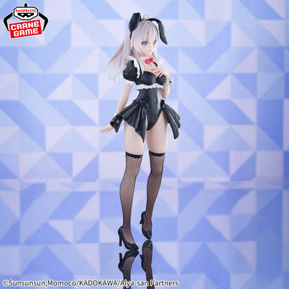 Banpresto Alya Sometimes Hides Her Feelings in Russian Glitter & Glamours Alya (Bunny Ver.) Figure
