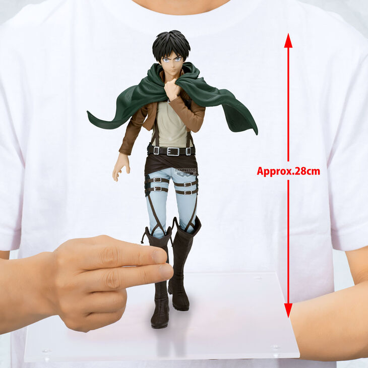 Banpresto Attack on Titan Grandista Eren Yeager Figure