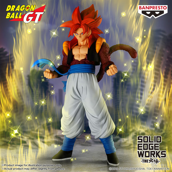 Banpresto Dragon Ball GT Solid Edge Works Super Saiyan 4 Gogeta Figure