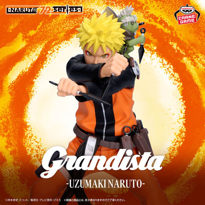 Banpresto Naruto 72 Series Grandista 45 Naruto Uzumaki Figure