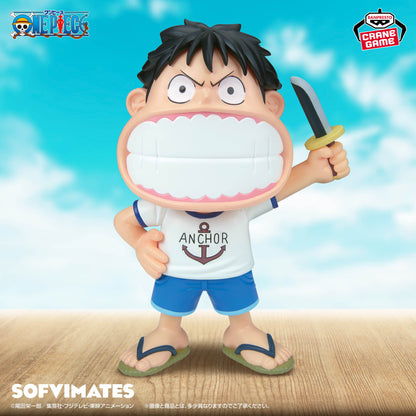 Banpresto One Piece Big Sofvimates Money D. Luffy Figure