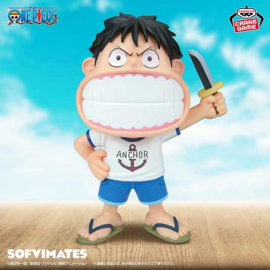 Banpresto One Piece Big Sofvimates Money D. Luffy Figure