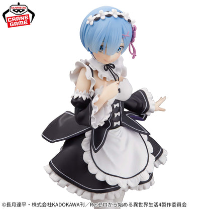 Banpresto Re:Zero Starting Life in Another World Glitter & Glamours Rem Maid Ver. Figure