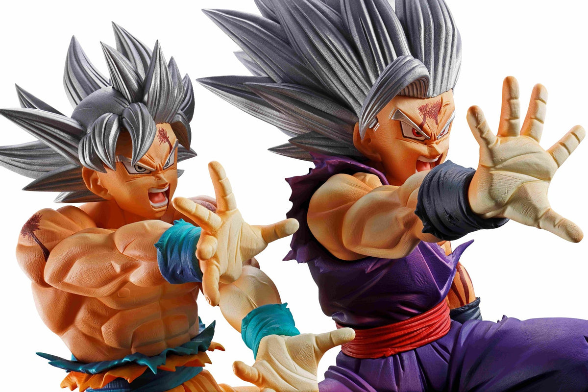Dragon Ball Super 10th Anniversary Edition Son Goku Ultra Instinct & Son Gohan Beast MASTERLISE OUTSIDE Figure Set
