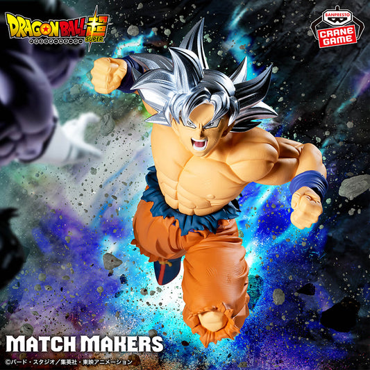 Banpresto Dragon Ball Super Match Makers Goku Ultra Instinct (Vs Jiren) Figure
