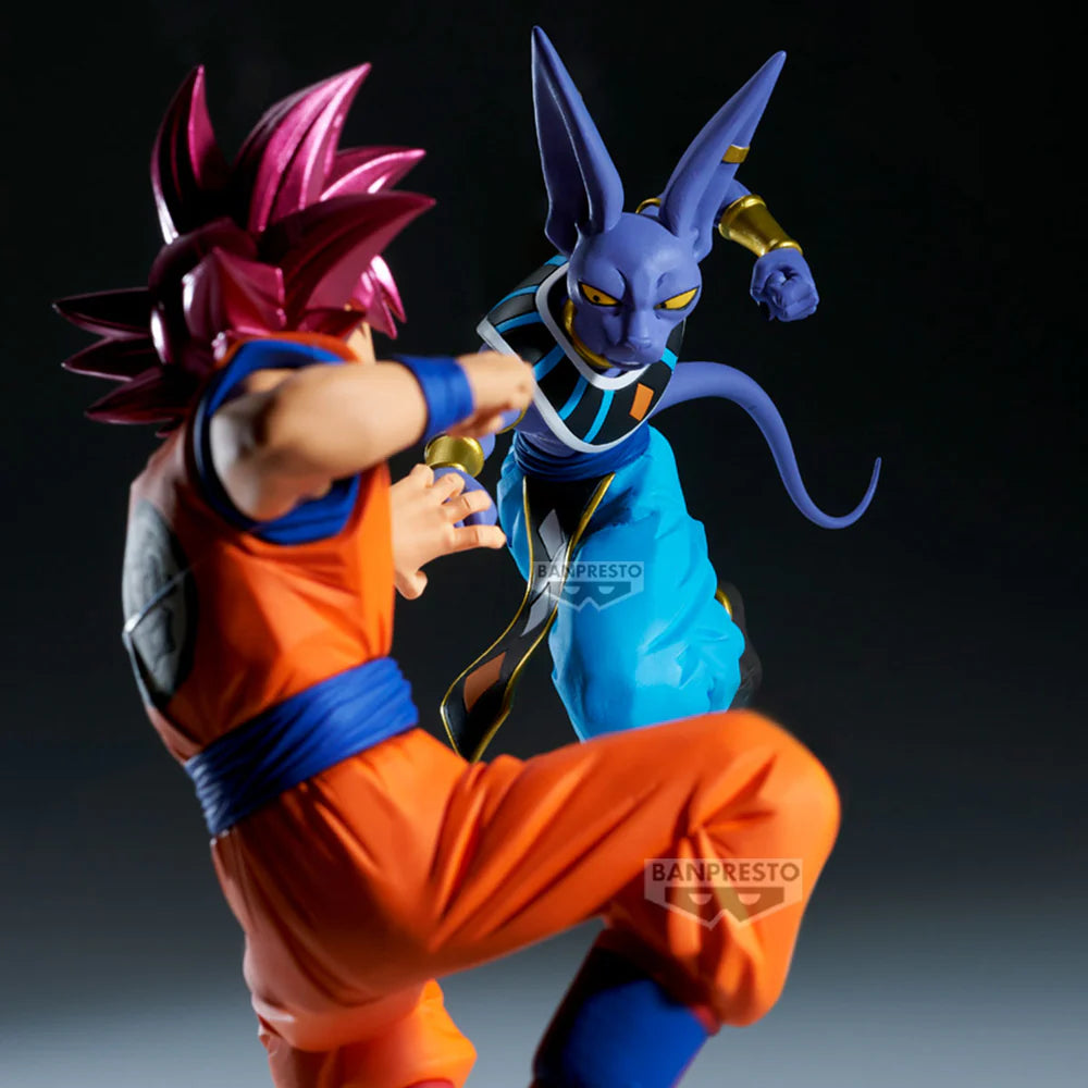 Banpresto Dragon Ball Super Match Makers Super Saiyan God Goku (VS Beerus)