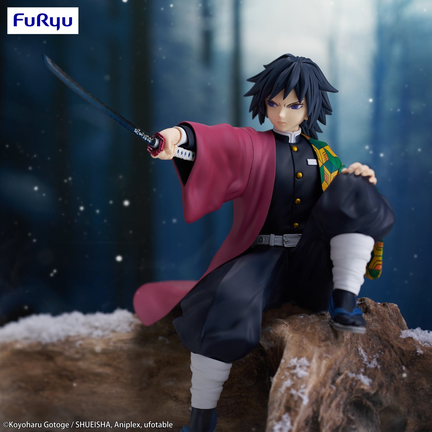 FuRyu Demon Slayer: Kimetsu no Yaiba Giyu Tomioka Noodle Stopper Figure
