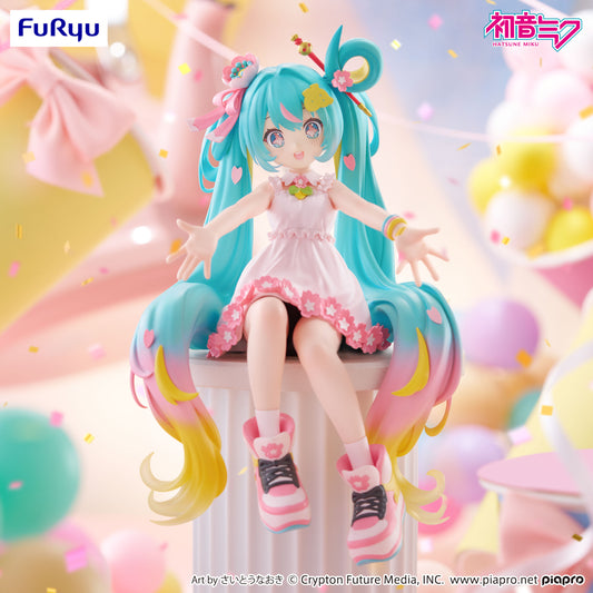 FuRyu Vocaloid Hatsune Miku (10th Anniversary) Noodle Stopper Figure