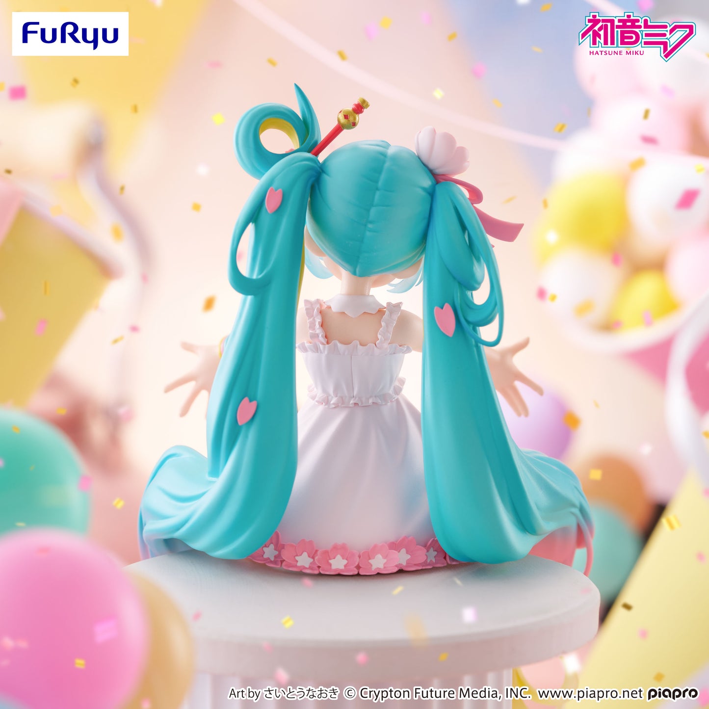 FuRyu Vocaloid Hatsune Miku (10th Anniversary) Noodle Stopper Figure
