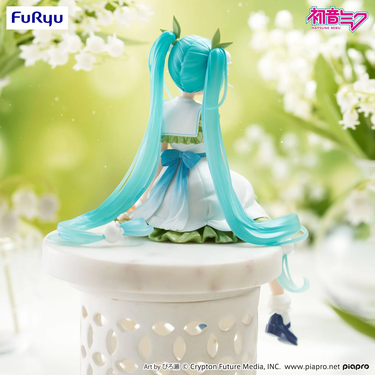 FuRyu Vocaloid Hatsune Miku (Flower Fairy Lily of the Valley) Noodle Stopper Figure