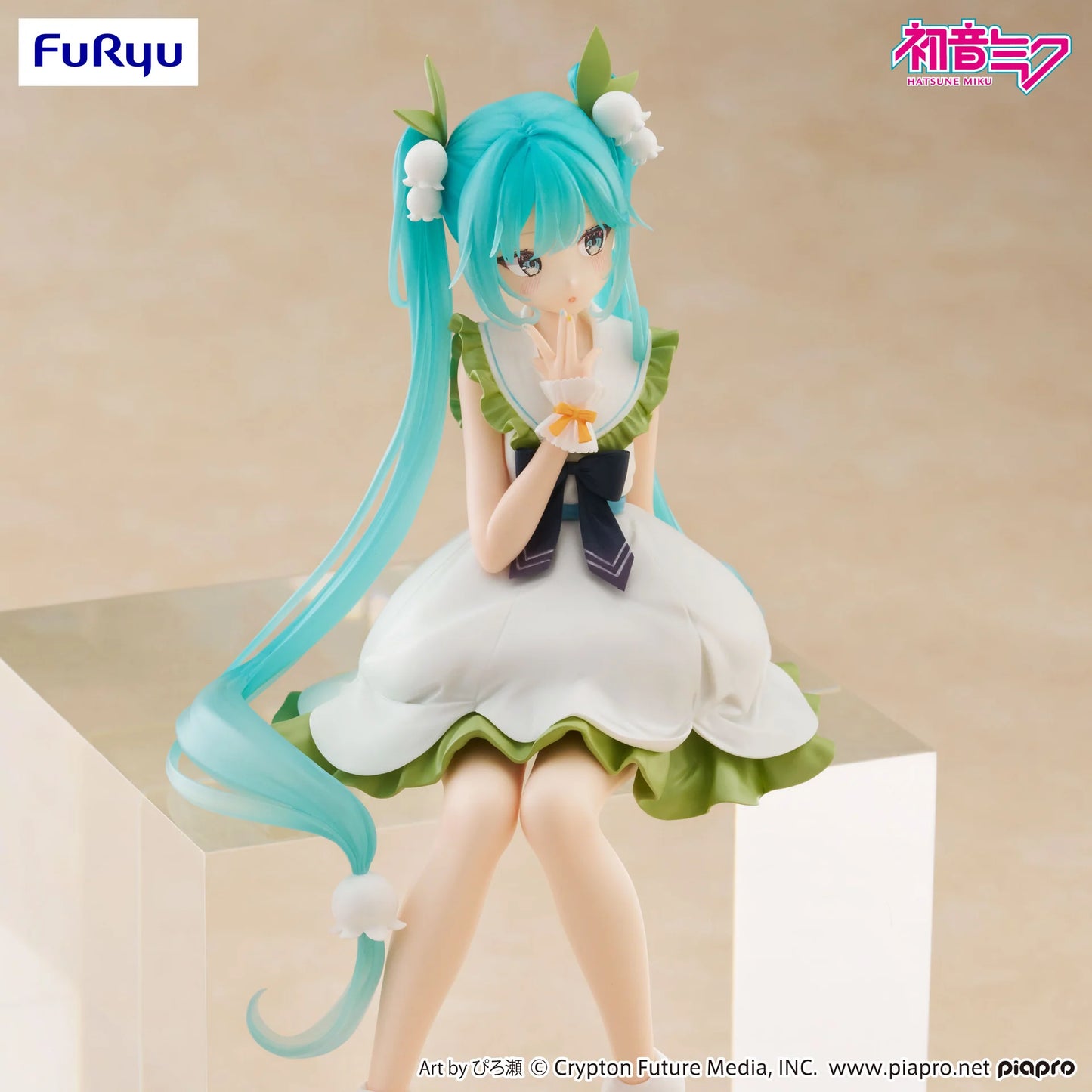 FuRyu Vocaloid Hatsune Miku (Flower Fairy Lily of the Valley) Noodle Stopper Figure