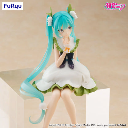 FuRyu Vocaloid Hatsune Miku (Flower Fairy Lily of the Valley) Noodle Stopper Figure