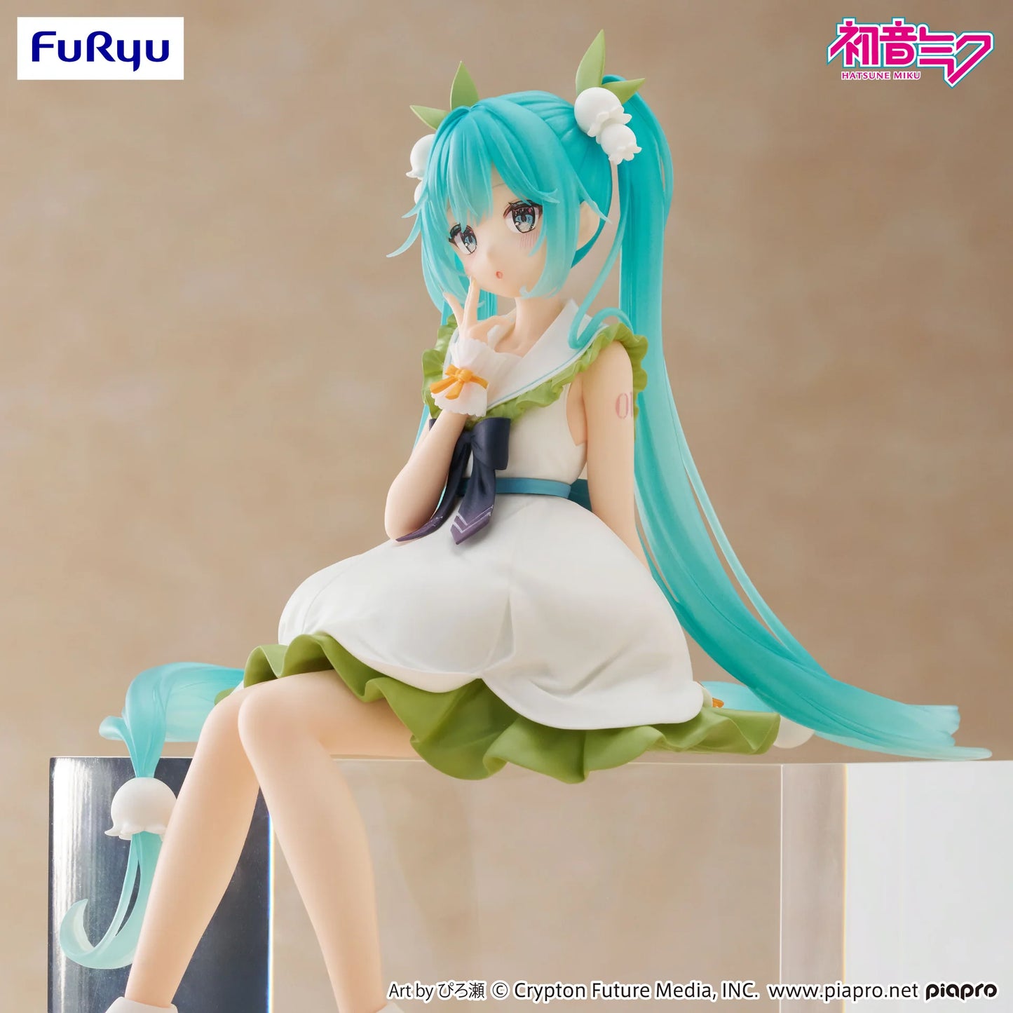 FuRyu Vocaloid Hatsune Miku (Flower Fairy Lily of the Valley) Noodle Stopper Figure