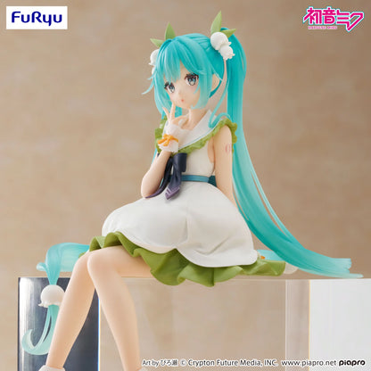 FuRyu Vocaloid Hatsune Miku (Flower Fairy Lily of the Valley) Noodle Stopper Figure