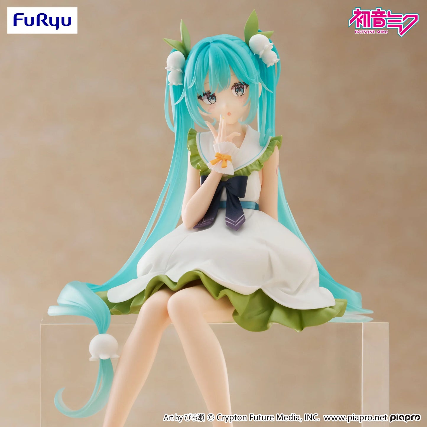 FuRyu Vocaloid Hatsune Miku (Flower Fairy Lily of the Valley) Noodle Stopper Figure