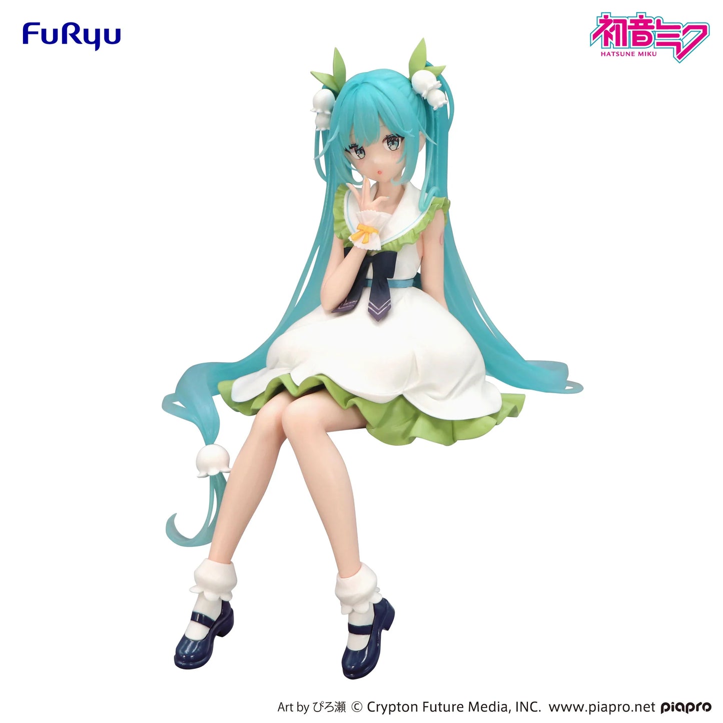 FuRyu Vocaloid Hatsune Miku (Flower Fairy Lily of the Valley) Noodle Stopper Figure