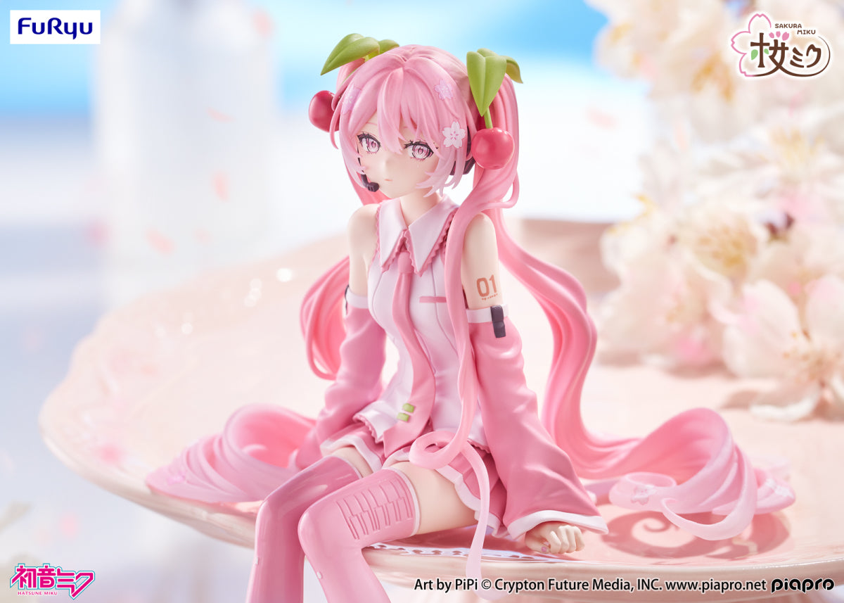 FuRyu Vocaloid Sakura Miku (2026 Ver.) Noodle Stopper Figure