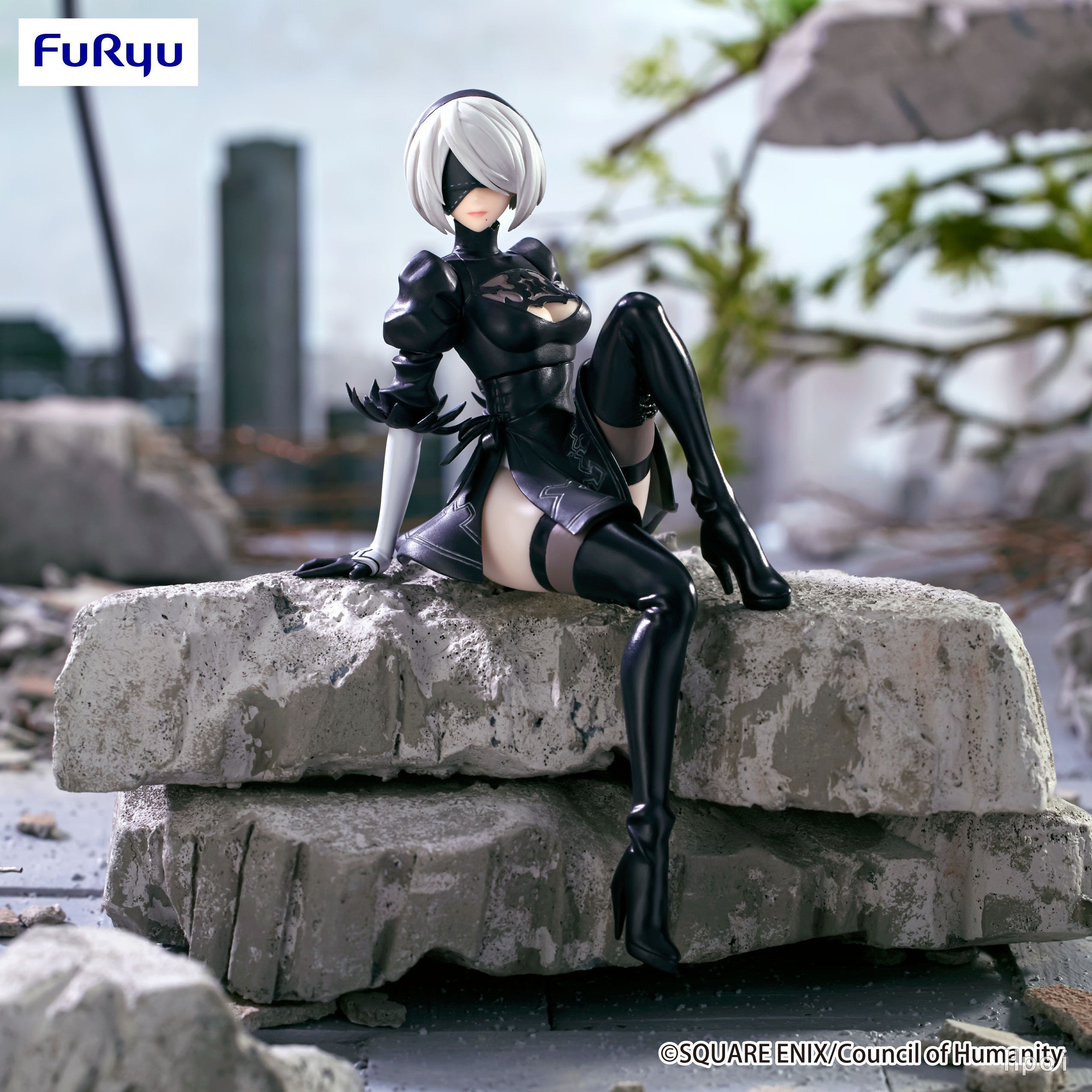 FuRyu NieR: Automata Ver1.1a 2B (YoRHa No.2 Type B) Noodle Stopper
