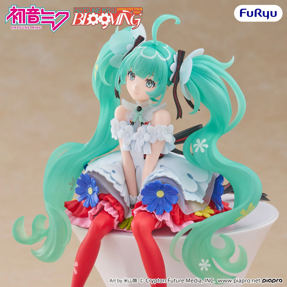 FuRyu Vocaloid Hatsune Miku (Japan Live Tour 2025 Blooming) Noodle Stopper Figure
