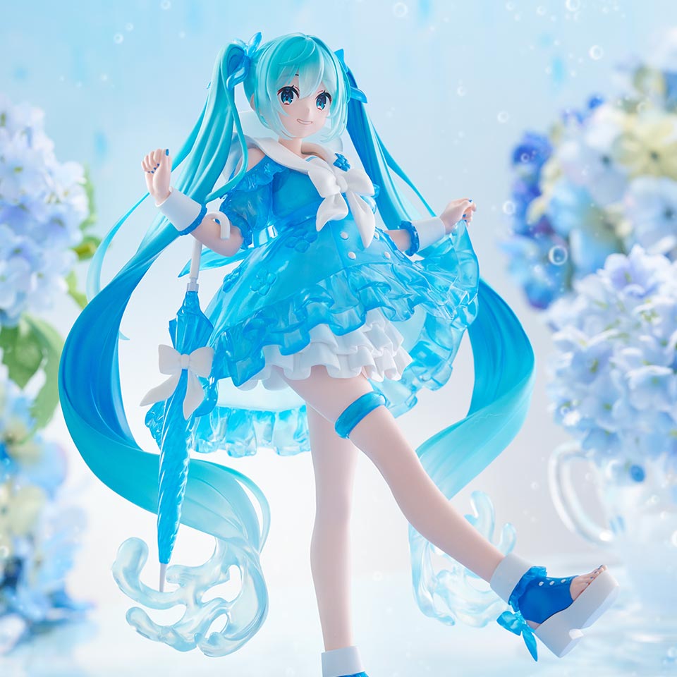 FuRyu Vocaloid Trio-Try-iT Hatsune Miku (Rainy Dance) Figure
