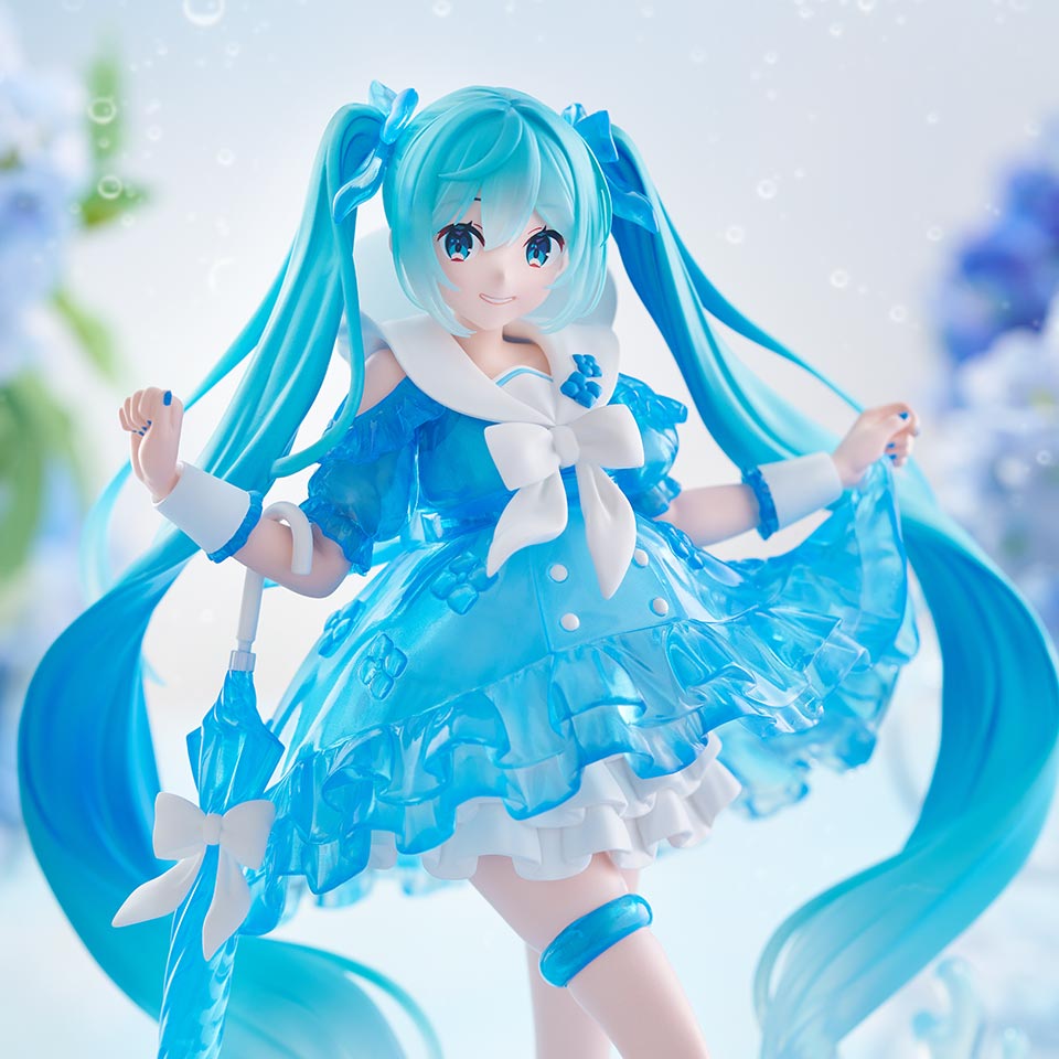 FuRyu Vocaloid Trio-Try-iT Hatsune Miku (Rainy Dance) Figure