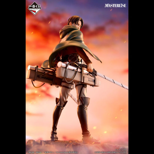 Ichiban Kuji Attack on Titan I'll take down the Beast Titan B Prize Levi MASTERLISE Figure