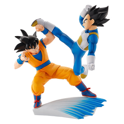 Ichiban Kuji Dragon Ball Daima Masterlise Plus E Prize Goku vs. Vegeta Figure