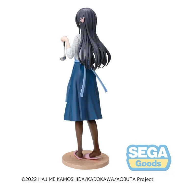 Sega Rascal Does Not Dream of Bunny Girl Senpai Luminasta Mai Sakurajima (Apron Ver.) Figure