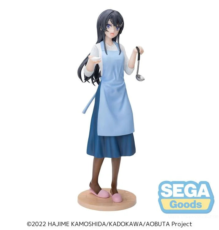 Sega Rascal Does Not Dream of Bunny Girl Senpai Luminasta Mai Sakurajima (Apron Ver.) Figure
