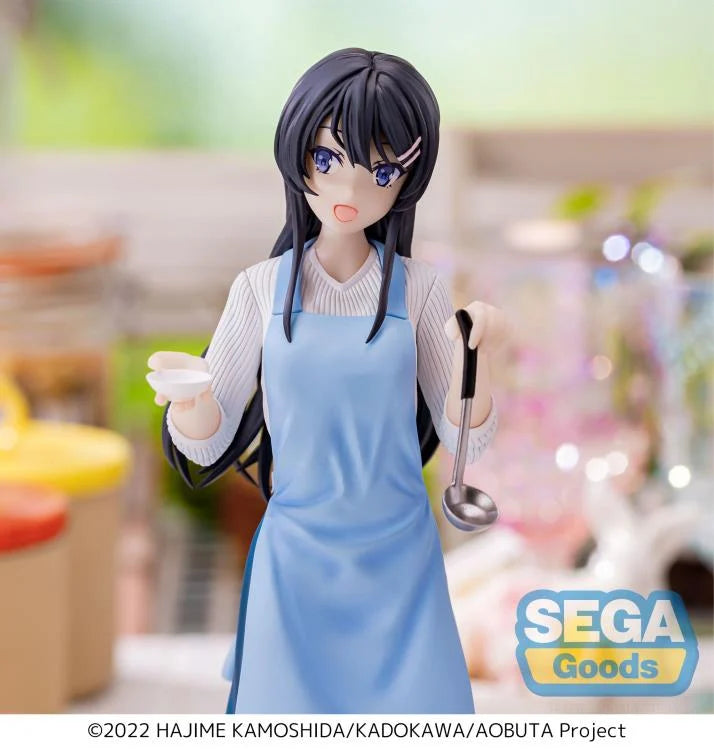 Sega Rascal Does Not Dream of Bunny Girl Senpai Luminasta Mai Sakurajima (Apron Ver.) Figure