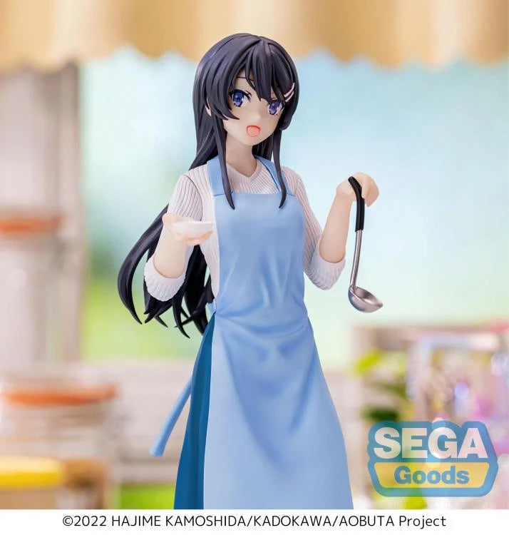 Sega Rascal Does Not Dream of Bunny Girl Senpai Luminasta Mai Sakurajima (Apron Ver.) Figure