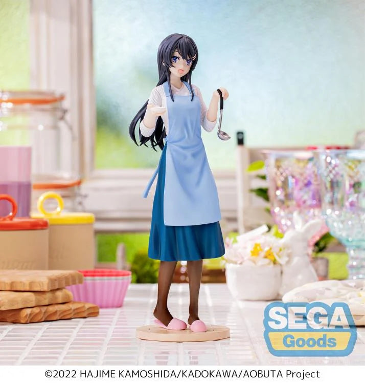 Sega Rascal Does Not Dream of Bunny Girl Senpai Luminasta Mai Sakurajima (Apron Ver.) Figure