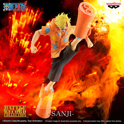 Banpresto One Piece Battle Record Collection Sanji II Figure