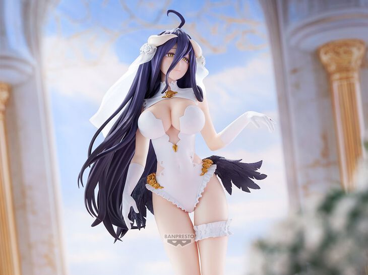 Banpresto Overlord Glitter & Glamours Albedo (Wedding Ver.) Figure
