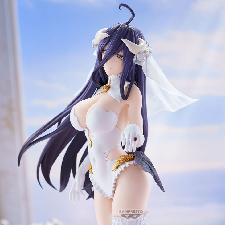 Banpresto Overlord Glitter & Glamours Albedo (Wedding Ver.) Figure