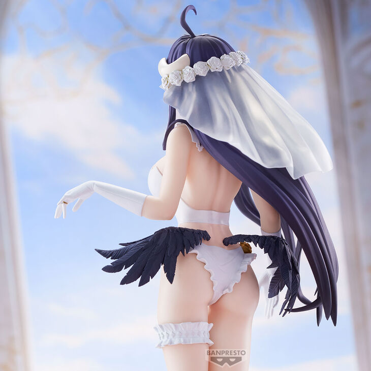 Banpresto Overlord Glitter & Glamours Albedo (Wedding Ver.) Figure