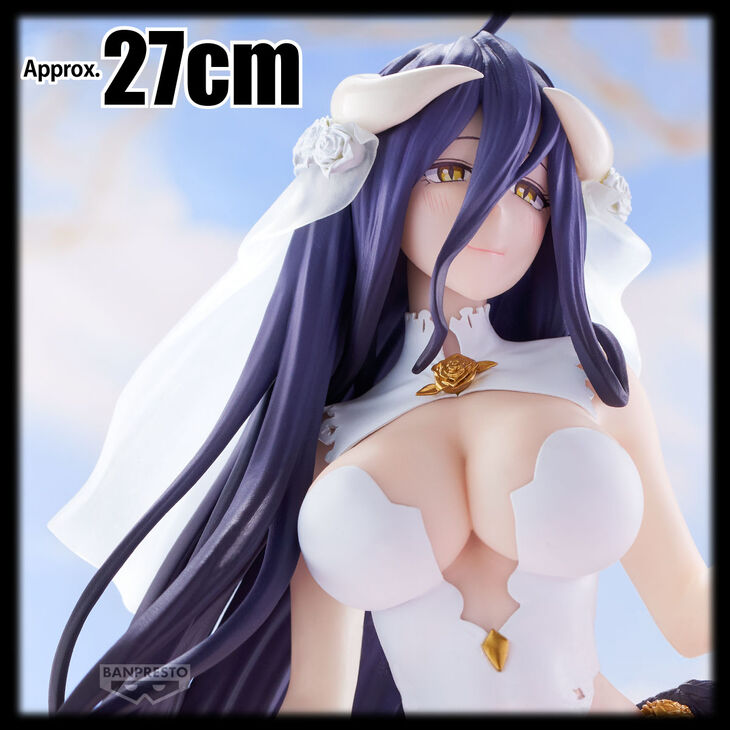 Banpresto Overlord Glitter & Glamours Albedo (Wedding Ver.) Figure