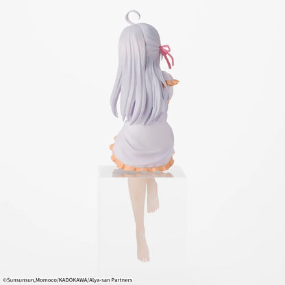 Sega Alya Sometimes Hides Her Feelings in Russian Alya (Pajamas Ver.) Premium Perching Figure