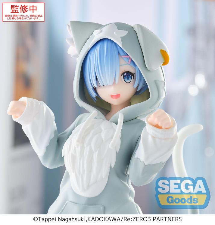Sega Re:Zero Starting Life in Another World Yumemirize Rem (Mofumofu Pack) Figure